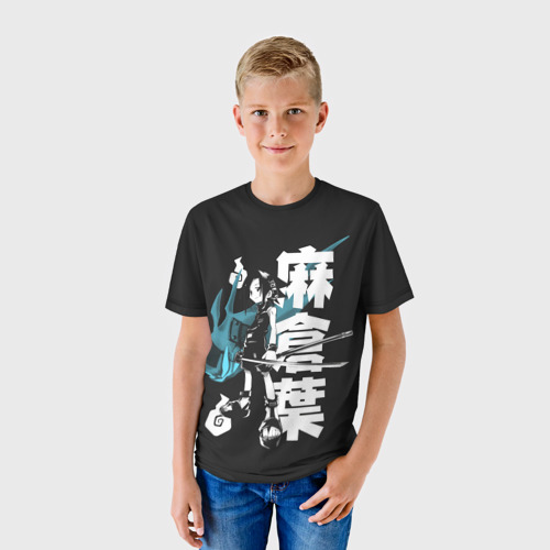 Детская футболка 3D с принтом Йо Аса, фото на моделе #1