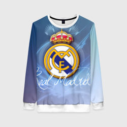 Женский свитшот 3D FC Реал Мадрид