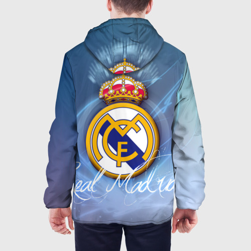 Мужская куртка 3D FC Реал Мадрид, цвет 3D печать - фото 5