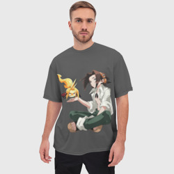 Мужская футболка oversize 3D Веслый Йо - фото 2