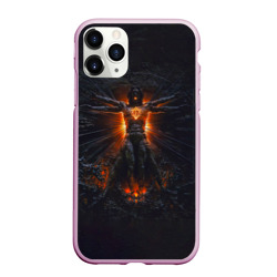 Чехол для iPhone 11 Pro Max матовый Clayman - In Flames