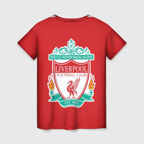 Женская футболка 3D F.c. Liverpool, цвет 3D печать - фото 2