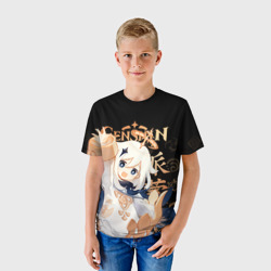 Детская футболка 3D Паймон Genshin Impact - фото 2