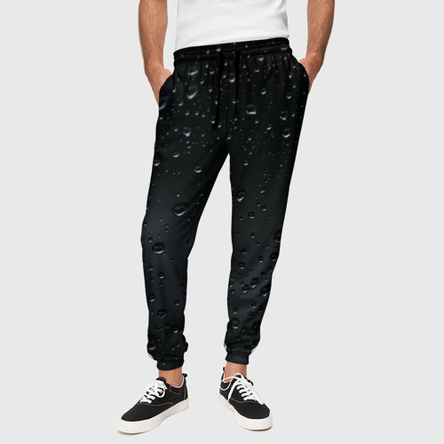 Мужские брюки 3D Ночной дождь, цвет 3D печать - фото 4