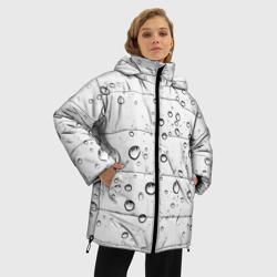 Женская зимняя куртка Oversize Утренний дождь - фото 2