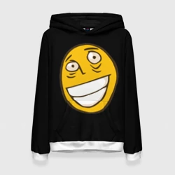 Женская толстовка 3D Рофлан лицо