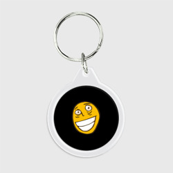 Брелок круглый Рофлан лицо