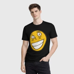 Мужская футболка 3D Рофлан лицо - фото 2