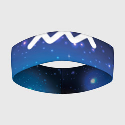 Повязка на голову 3D Водолей Aquarius, Знак зодиака