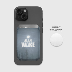 Картхолдер Magsafe магнитный Алан Уэйк: Полнолуние - фото 2