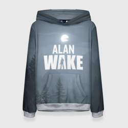 Женская толстовка 3D Алан Уэйк: Полнолуние