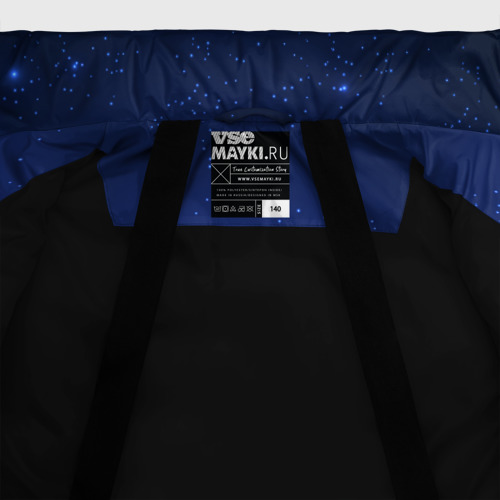 Зимняя куртка для мальчиков 3D Знак зодиака - Козерог, цвет черный - фото 7
