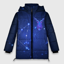 Женская зимняя куртка Oversize Знак зодиака - Козерог