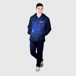 Мужская куртка 3D Знак зодиака - Близнецы - фото 2