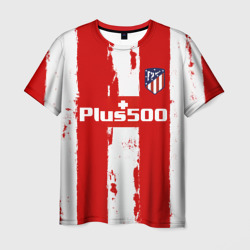 Футболка с принтом Гризман форма Атлетико Мадрид для женщины, вид спереди №1. Цвет основы: белый