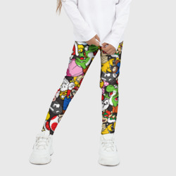 Детские леггинсы 3D Mario - all Stars - фото 2