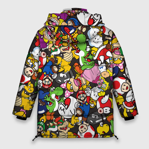 Женская зимняя куртка Oversize Mario - all Stars, цвет красный - фото 2