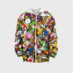 Детская куртка 3D Mario - all Stars