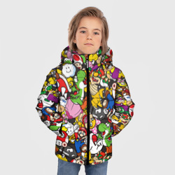 Зимняя куртка для мальчиков 3D Mario - all Stars - фото 2