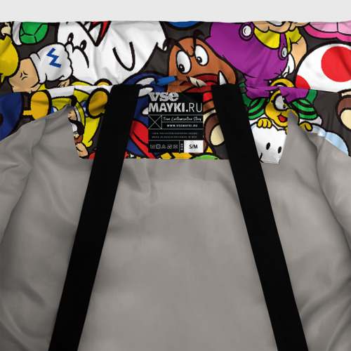 Женская зимняя куртка Oversize Mario - all Stars, цвет светло-серый - фото 7
