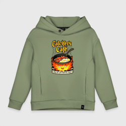 Детское худи Oversize хлопок Calcifer cook