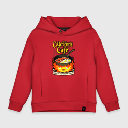 Детское худи Oversize хлопок Calcifer cook