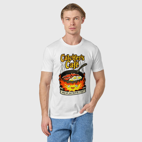 Мужская футболка хлопок Calcifer cook - фото 3