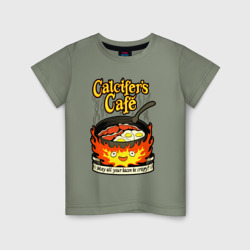 Детская футболка хлопок Calcifer cook