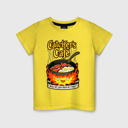 Детская футболка хлопок Calcifer cook