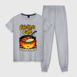 Женская пижама хлопок Calcifer cook