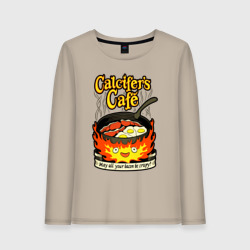 Женский лонгслив хлопок Calcifer cook