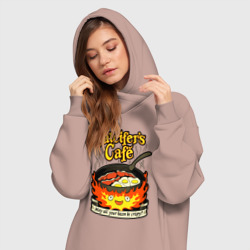 Платье-худи хлопок Calcifer cook - фото 2