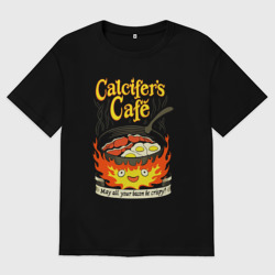 Мужская футболка хлопок Oversize Calcifer cook