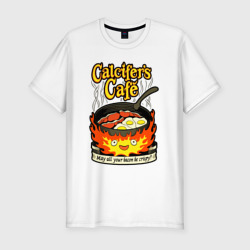 Мужская футболка хлопок Slim Calcifer cook