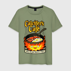 Мужская футболка хлопок Calcifer cook