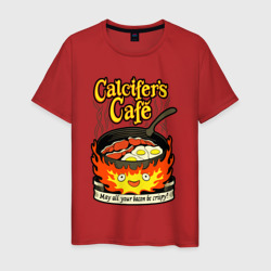 Мужская футболка хлопок Calcifer cook