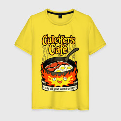 Мужская футболка хлопок Calcifer cook