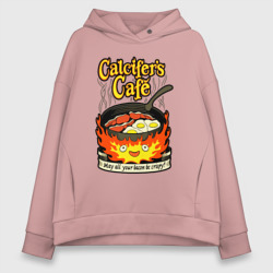 Женское худи Oversize хлопок Calcifer cook