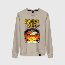 Женский свитшот хлопок Calcifer cook