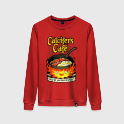 Женский свитшот хлопок Calcifer cook