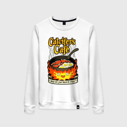 Женский свитшот хлопок Calcifer cook