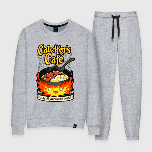 Женский костюм хлопок Calcifer cook, цвет меланж