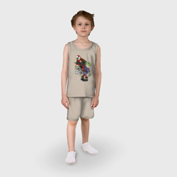 Детская пижама с шортами хлопок Pirat Zombie - фото 2