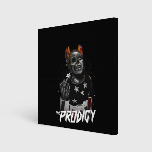 Холст квадратный The Prodigy Flint