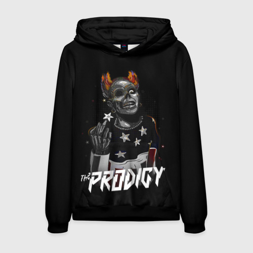 Мужская толстовка 3D The Prodigy Flint, цвет черный