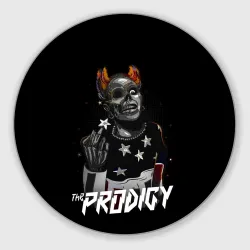 Круглый коврик для мышки The Prodigy Flint