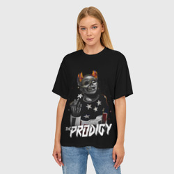 Женская футболка oversize 3D The Prodigy Flint - фото 2