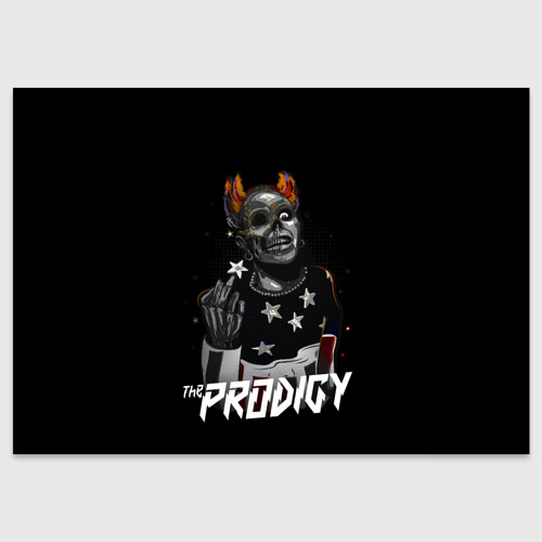 Поздравительная открытка The Prodigy Flint, цвет белый