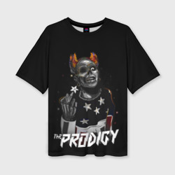 Женская футболка oversize 3D The Prodigy Flint