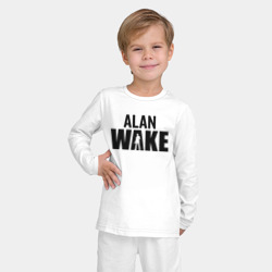 Детская пижама с лонгсливом хлопок Alan Wake Алан Уэйк - фото 2